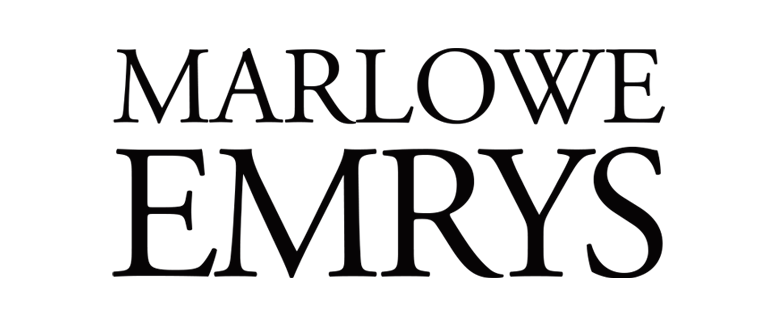 Marlowe Emrys digital solutions mark representing expertly crafted strategy and design for businesses of all sizes worldwide